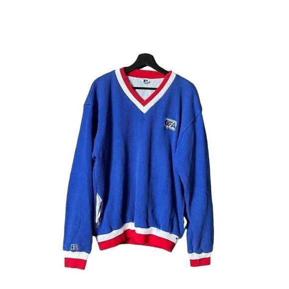 VTG College Football Association Russell Crewneck USA XL - Picture 1 of 3